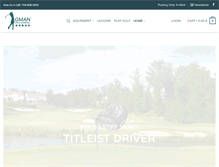 Tablet Screenshot of gmangolflessons.com